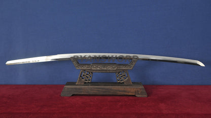 Shirasaya T10 Steel Clay Tempered High-End Polish full tang sharp