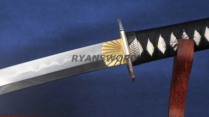 Katana Honsanmai Clay Tempered High-End Polish top quality sharp japanese sword