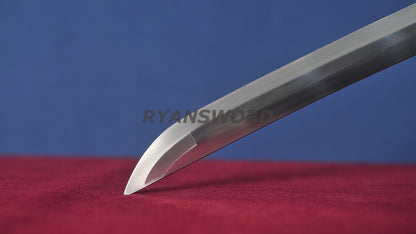 Katana 1095 High Carbon Steel Wolf Tsuba Japanese swords full tang