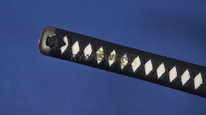 Katana 1095 High Carbon Steel Wolf Tsuba Japanese swords full tang