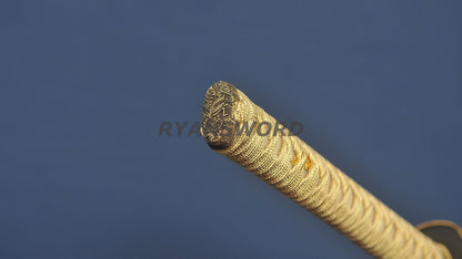 katana Honsanmai Clay Tempered Hazuya Polish Mantis Theme Fittings full tang