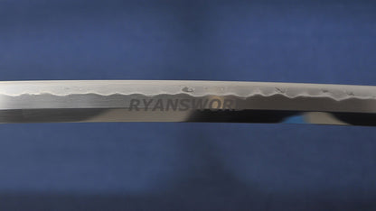 katana Honsanmai Clay Tempered Hazuya Polish Mantis Theme Fittings full tang