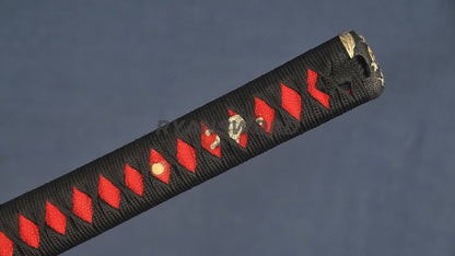 Katana Honsanmai Clay Tempered Hazuya Polish Lacquer Painting Saya Sharp