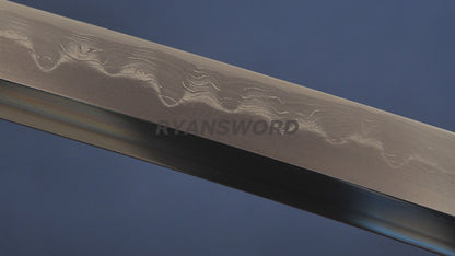 Katana Honsanmai Clay Tempered Hazuya Polish Lacquer Painting Saya Sharp