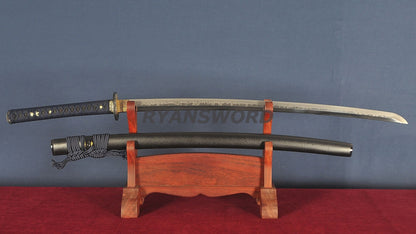 Katana 1095 Carbon Steel Choji hamon Hign-End Polish Japanese sword