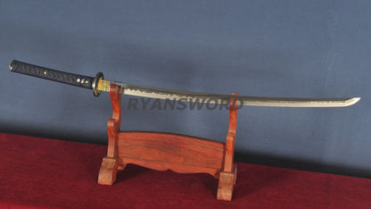 Katana 1095 Carbon Steel Choji hamon Hign-End Polish Japanese sword