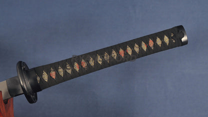 Katana 1095 High Carbon Steel with Ti Coating full tang Japanese swords