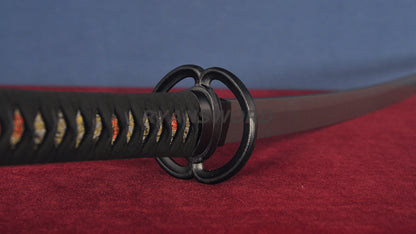 Katana 1095 High Carbon Steel with Ti Coating full tang Japanese swords