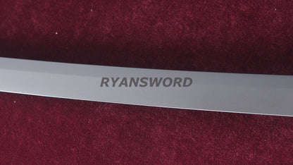 Katana 1095 High Carbon Steel with Ti Coating full tang Japanese swords