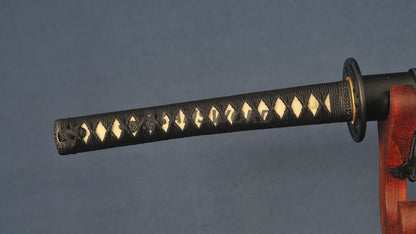 Katana 1095 high Carbon Steel Clay Tempered with Polish sharp full tang