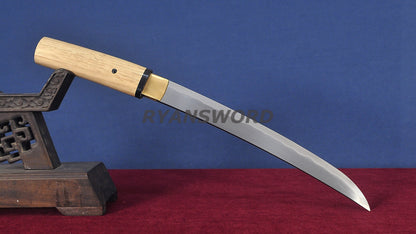 Tanto 1095 Steel Clay Tempered Traditional Polish battle ready sharp