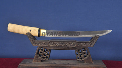Tanto 1095 Steel Clay Tempered Traditional Polish battle ready sharp