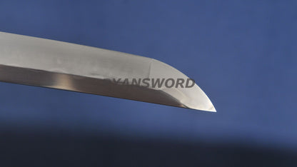 Katana 1095 High Carbon Steel Clay Tempered with Engraving sharp full tang