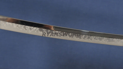 Katana T10 Steel Hitatsura Hamon with Cosmetic Polish for Top Collection