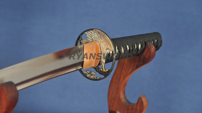 Osoraku Wakizashi Aikuchi Clay Tempered Hazuya Polish Sharp japanese swords