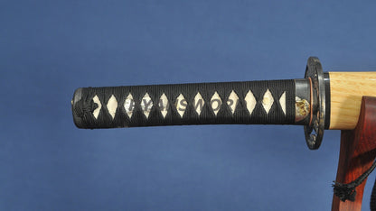 Osoraku Wakizashi Aikuchi Clay Tempered Hazuya Polish Sharp japanese swords