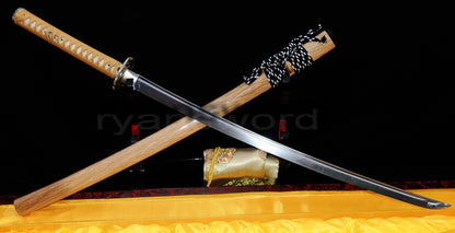 T10 Steel Clay Tempered Katana japanese sword for samurai battle ready top quality