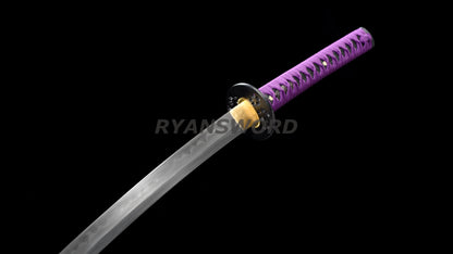 Japanese Sword Set Katana+Wakizashi+Tanto Honsanmai Clay Tempered