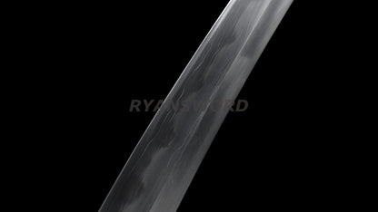 Japanese Sword Set Katana+Wakizashi+Tanto Honsanmai Clay Tempered