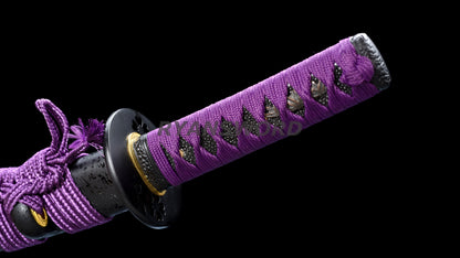 Japanese Sword Set Katana+Wakizashi+Tanto Honsanmai Clay Tempered