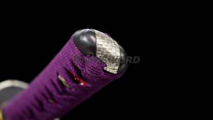 Japanese Sword Set Katana+Wakizashi+Tanto Honsanmai Clay Tempered Full Rayskin Saya