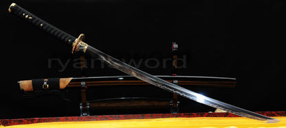 T10 Steel Clay Tempered Katana japanese sword for samurai battle ready top quality