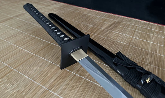 Obsidian Gale Katana – Precision Forged with 9260 Spring Steel