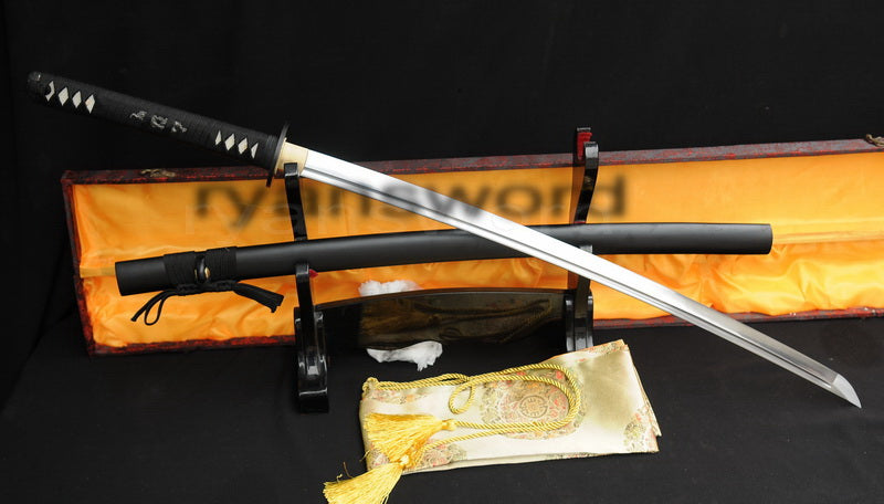 T10 Steel Katana japanese sword for samurai battle ready full tang